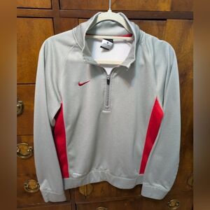 Nike Women's  Performance Jacket in Gray and Red